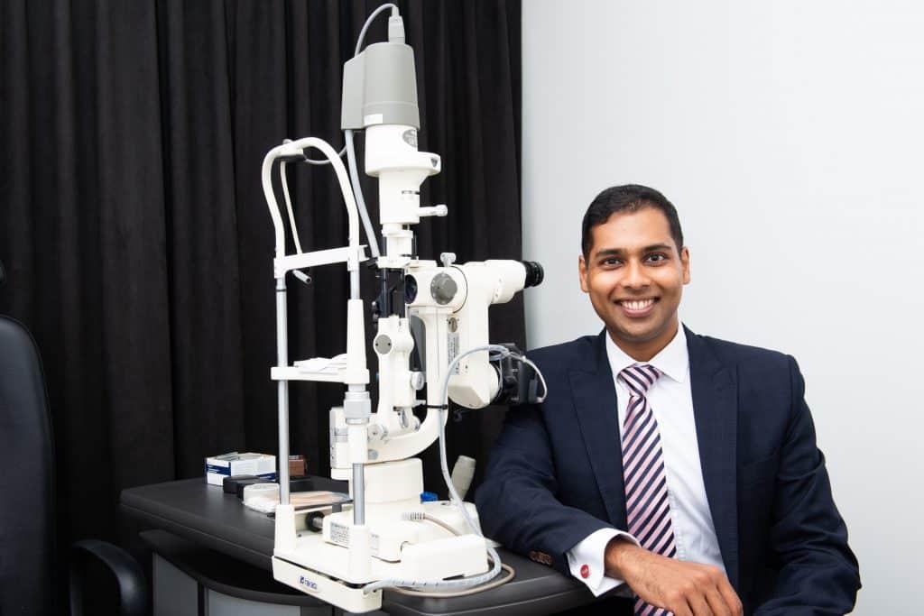 corneal specialist and refractive surgeon