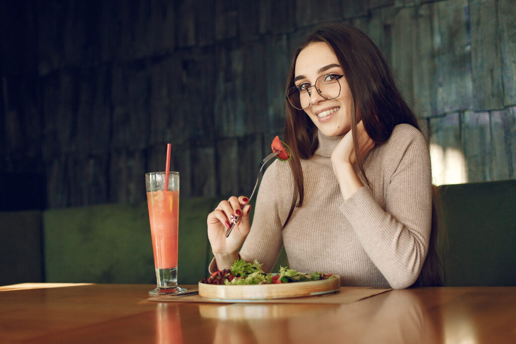 Effect of food on eyes