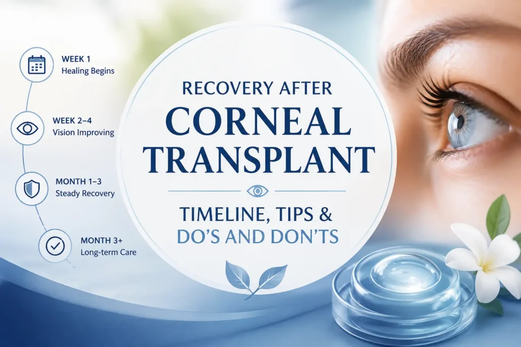 Corneal Transplant Recovery