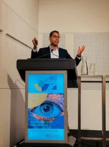 Dr Chameen Sams at RANZCO Congress